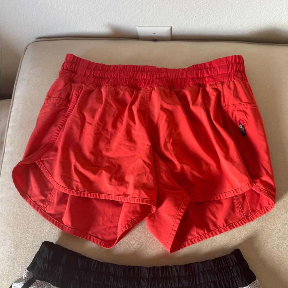 Coral Lululemon Women's Shorts